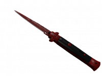 ★ Stiletto Knife Crimson Web